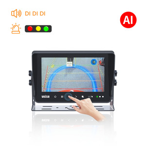 Sistema de cámara de respaldo de detección de peatones AI con cámara de respaldo AI y alarma audible y visual de punto ciego para automóviles - Product Image 2