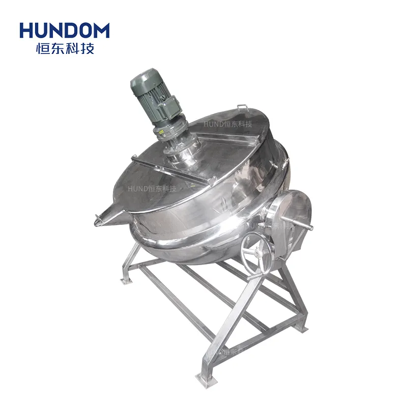 Industrial electric kettle stewed beef bones cooking pot mixing machine with scraper pressure cooking machine steam vertical jam