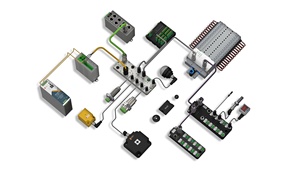 Modulo di estensione IP 67 SV-Link M8 con porta di alimentazione ausiliaria T-Code Master scheda modbus uscita ingresso PLC modulo TCP IO link - Product Image 6