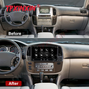 Car Multimedia Player 13.6 Inch Android 11 for Lexus LX470 Land Cruiser 2003-2007 LC100 Navigator Unit Stereo Android Radio <strong>GPS</strong> - Product Image 6