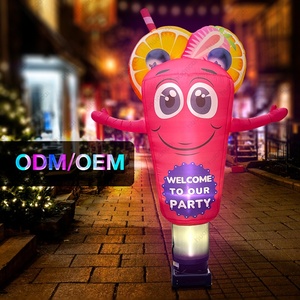 Biểu Tượng Tùy Chỉnh 3M <span class=keywords><strong>Inflatable</strong></span> Vẫy Ống Quảng Cáo Không Khí Vũ Công Ngoài Trời Triển lãm Thương Mại Sân Khấu Bầu Trời Vũ Công Đảng Khuyến Mãi Mô Hình - Product Image 1