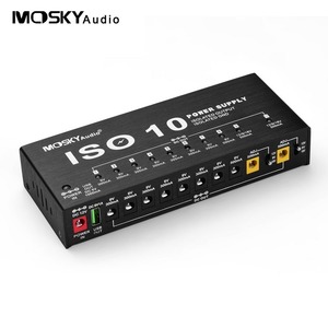 ISO-10 портативная электростанция MOSKYAudio с эффектом гитары, 10 изолированных выходов постоянного тока и один выход USB 5 В для гитарных эффектов - Product Image 2