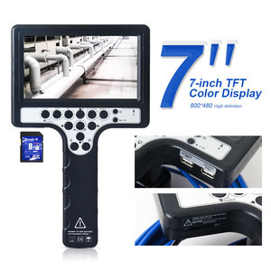 排水カメラパイプ検査下水道カメラ付きハンドヘルドCCTV配管パイプラインカメラシステム - Product Image 5
