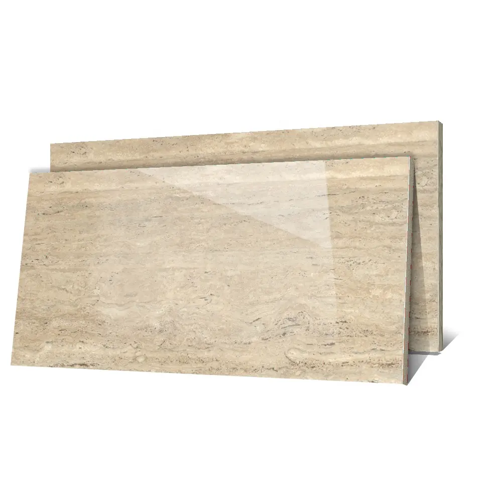 80x160CM materiali da costruzione a prezzi accessibili piastrelle di marmo beige look gres porcellanato in magazzino