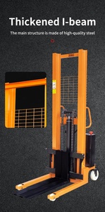 פיונות ידני הידראולי 1t & 2t הרמה טיפול staddle stacker לתעשיות המסעדות