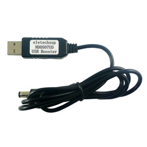 5V a 9V/12V USB A a DC 5,5*2,1mm Boost Convertidor de voltaje Cable de aumento de voltaje para MEGA2560 Wifi Router Mobile Power - Product Image 2