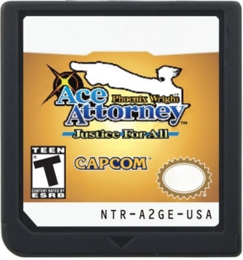 Black-Phoenix Wright Ace Attorney Justice For All