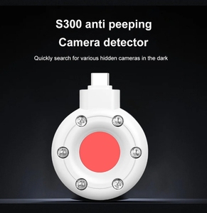 <strong>S300</strong> Anti-Candid <strong>Camera</strong> Detector Home Hotel Security Mini Scanner USB IR Alarm Type-C Mobile Phone Hidden <strong>Camera</strong> Detector - Product Image 5