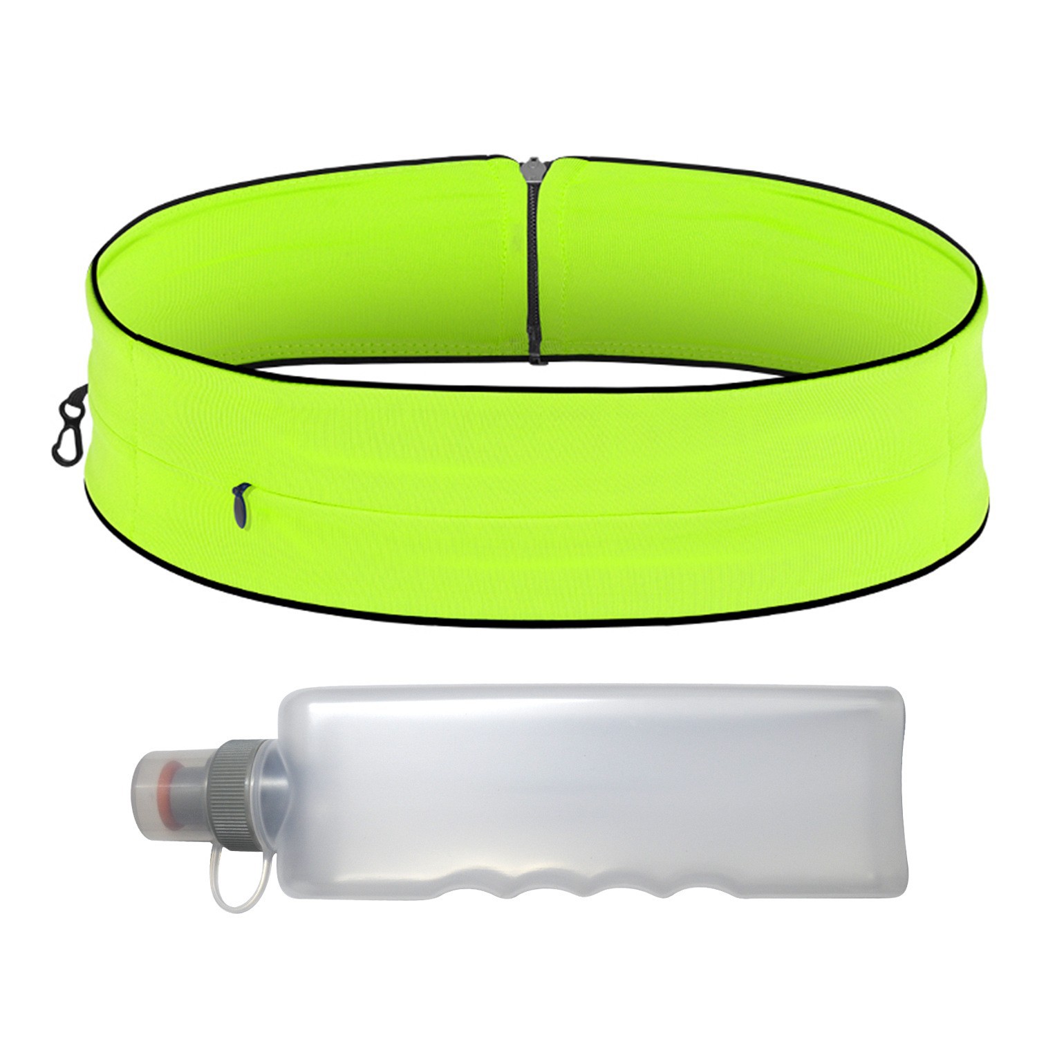 Quatre générations de bouilloire jaune fluo 330 ml
