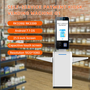 Personalização do ODM que vending o dispositivo tudo em um terminal do pagamento da posição do serviço do auto da mesa do toque terminal do pagamento do quiosque do Android