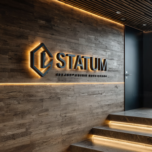 Объемные световые буквы 3D с золотым покрытием для логотипа компании, вывеска для офиса, настенный декор - Product Image 6