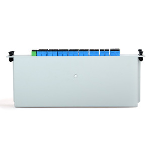 1x32 PLC กล่องเทอร์มินัลคาสเซ็ต sc/upc LGX ใช้เครือข่ายการจัดจำหน่ายไฟเบอร์โดยมีปลั๊กอินแยก1:32 LC FC SC APC - Product Image 5