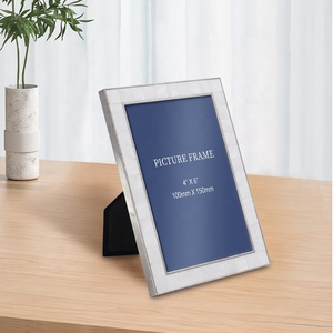 กรอบรูปโลหะผสมสังกะสีคุณภาพสูงกรอบ4x6 5x7 8x10กรอบรูปเงิน - Product Image 5