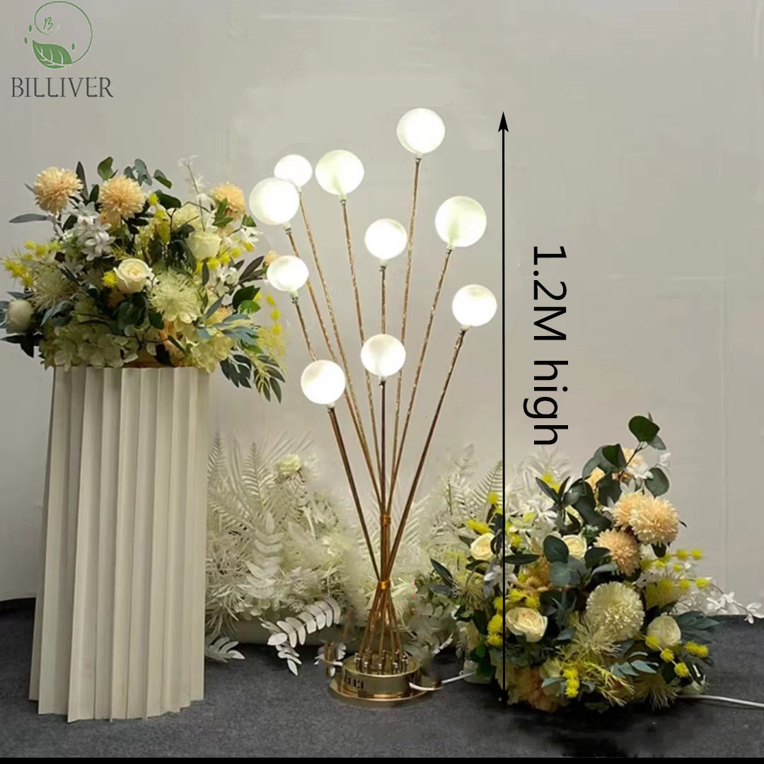 Oro aluminio 120cm luz blanca