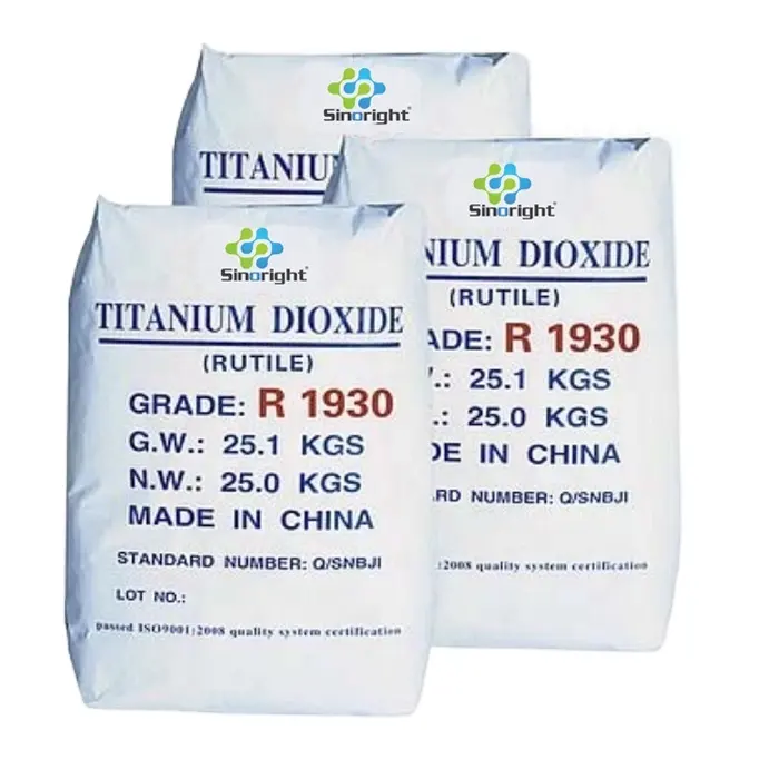 Biossido di titanio di alta qualità R996 rutilo tio2 per la vernice