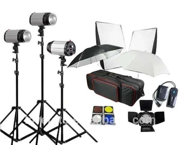 Accesorios de luz de fotografía, soporte de paraguas, foto, caja suave, cámara de enfoque