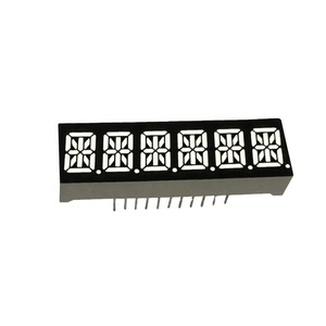 Rosso 0.39 pollici 6 cifre 14 segmenti alfanumerico display a led taxi display del misuratore di modulo - Product Image 1