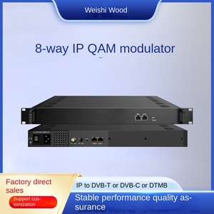 Modulador IP QAM de 8 canales, TV por cable, equipo front-end para IP, VCT, Canal Virtual, codificador UDP para transmisión, 1 unidad - Product Image 2