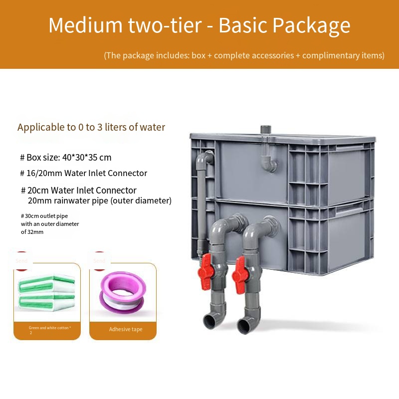 Grigio M 2 strati - (0-3 m³ acqua)