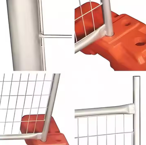 Çıkarılabilir/hareketli taşınabilir geçici Metal demir güvenlik şantiye için çit panelleri geçici çit - Product Image 5