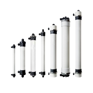 Filtro de UF para filtragem de água, membrana de fibra oca PVDF 2860 2880 para tratamento de água industrial