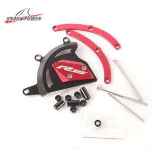 Köpekbalığı güç motosiklet tamir alüminyum alaşımlı malzeme Cnc makinesi Motor parçaları Yamaha R15 V3 için Motor başlığı koruma kapağı - Product Image 2