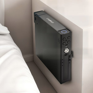 Tường đầu giường bàn xe gắn đầu giường khẩu súng an toàn hộp truy cập nhanh cửa trượt vân Tay Bàn Phím súng an toàn - Product Image 1