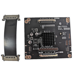 Placa adaptadora de QK-72333 2K a 4K, probador de pantalla 2K para probar VbyOne de celda abierta 4K a LVDS a VB1, Compatible con red de PC y TV - Product Image 1