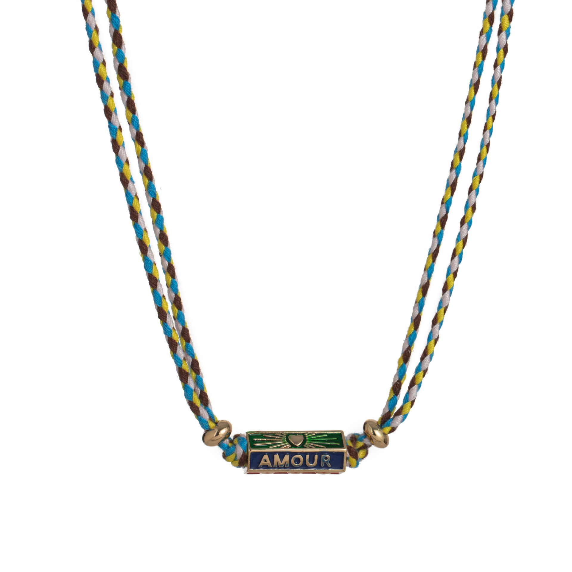 Green necklace/gold
