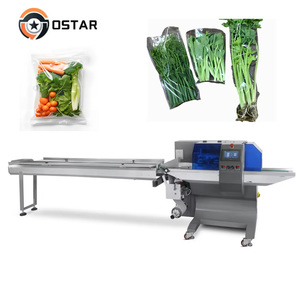 Confezionatrice bustina di verdure ad alta efficienza-sigillatura automatica orizzontale con pannello tattile bilingue - Product Image 1