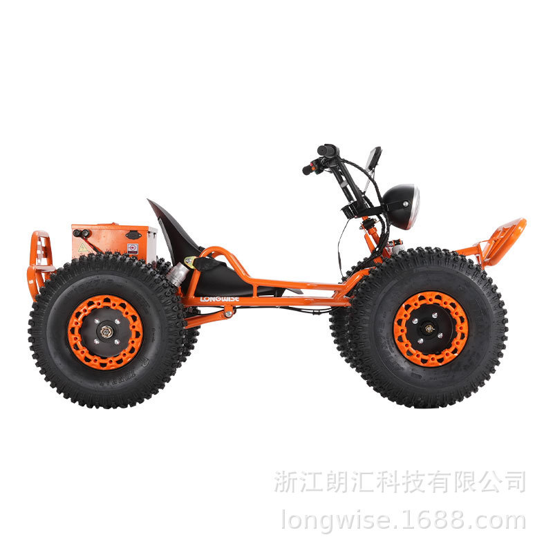 Gke-1248v40ah Neumático de bicicleta de montaña con buje de hierro de 8 pulgadas