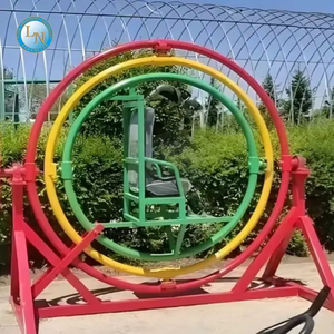新的吸引力运动模拟器人类陀螺仪出售太空环公园设备游乐设施 - Product Image 2