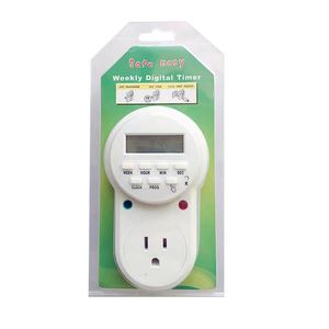 Interruttore di trasferimento automatico Timer 15A 220V automatico acceso/spento il secondo interruttore Timer digitale programmabile LCD settimanale - Product Image 6