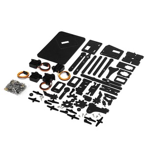 Montage der Acryl maschine Roboterarm mit MG90S Metall getriebes ervo für Roboter DIY