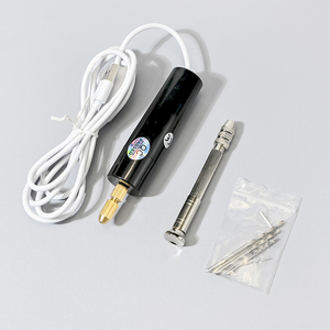<span class=keywords><strong>Mini</strong></span> khoan bút DIY Điện Tay khoan với 4 nhỏ Khoan Bits Micro Set đối với trang sức làm đá nhựa Nhựa móc khóa - Product Image 2