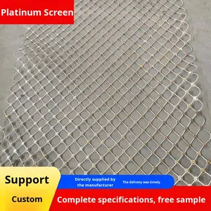 Kleinmaschig staaldraadgaas met zeshoekige openingen, thermisch verzinkt, beschermend <span class=keywords><strong>net</strong></span> model 003, gekrimpte techniek - Product Image 2