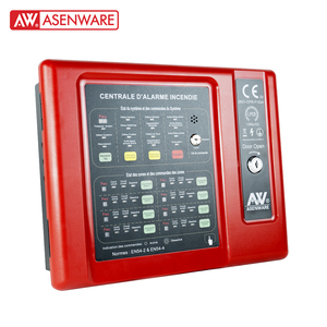 Asenware <strong>Fire</strong> Panel 6 Zone <strong>Fire</strong> Smoking <strong>Monitor</strong> Alarm With GSM <strong>Module</strong>