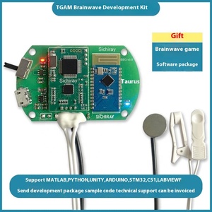 FYX Stock TGAM EEG Kit scheda di sviluppo per onde cerebrali per il monitoraggio dell'attenzione per la ricerca BCIs Brainwave - Product Image 5