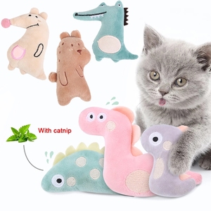 Juguete interactivo de hierba gatera para gatos, juguetes de peluche para mascotas, garra divertida, suave, menta, limpieza de dientes, productos para mascotas - Product Image 1