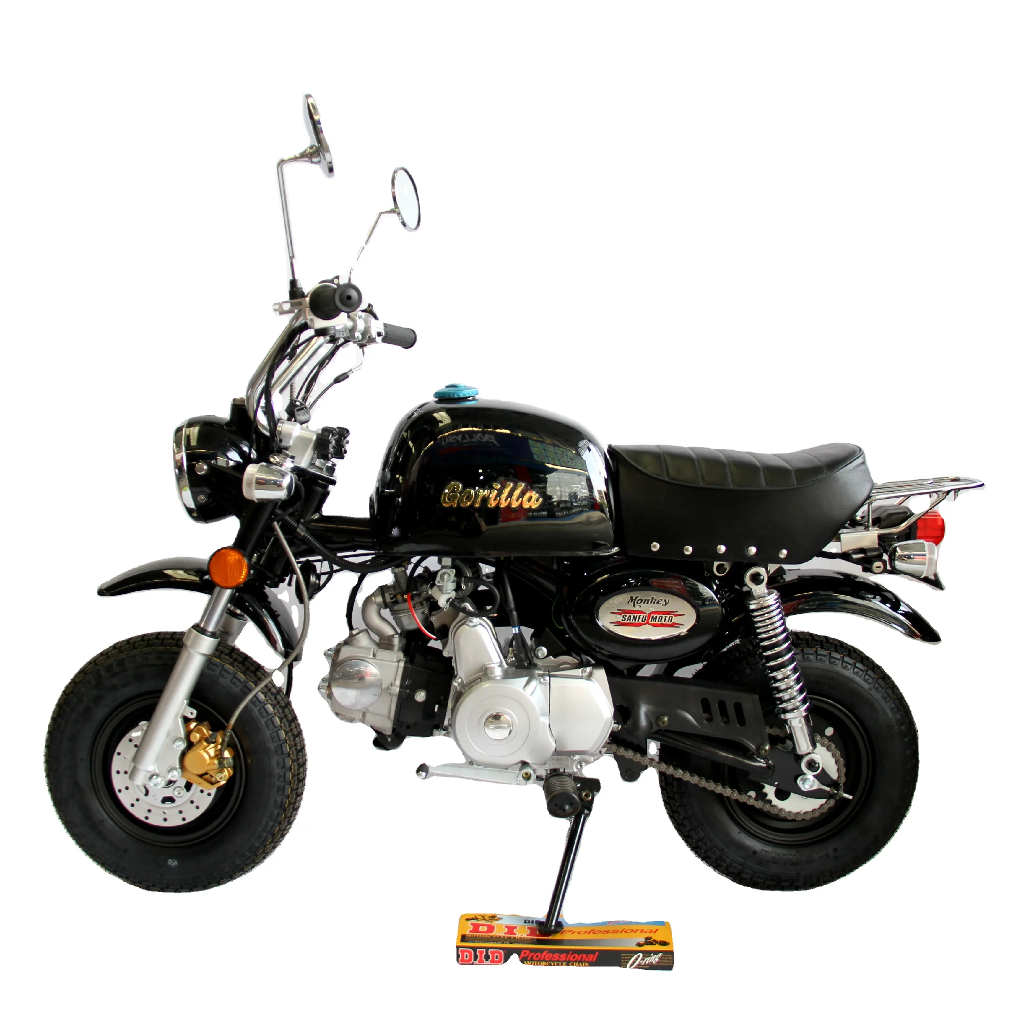 スーパーレトロチャイニーズミニゴリラ50CC全自動エンジンオートバイモンキーバイク