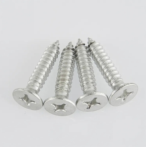 M1 M1.4 M1.7 M2 M3 M4 M5 M6 M8 A2 304 paslanmaz çelik DIN7050 Phillips düz havşa başkanı kendinden dokunarak vida çapraz ahşap vida - Product Image 5