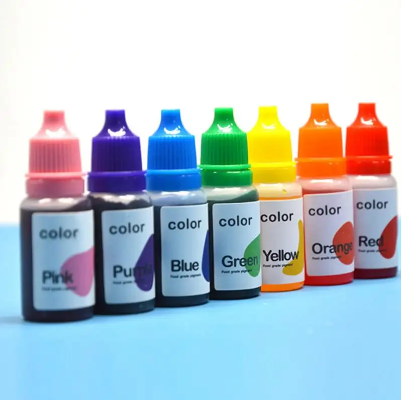 Pigment de couleur époxy pour bricolage, fabrication artisanale, résine époxy, Pigment de couleurs, colorant de couleur liquide