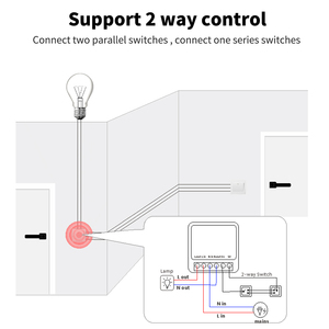 SIXWGH DIY MINI 16AリレーモジュールアダプターTuya ZigbeeスマートウォールスイッチスマートライフAPPタイミングワークスGoogle Home Alexa Max - Product Image 6