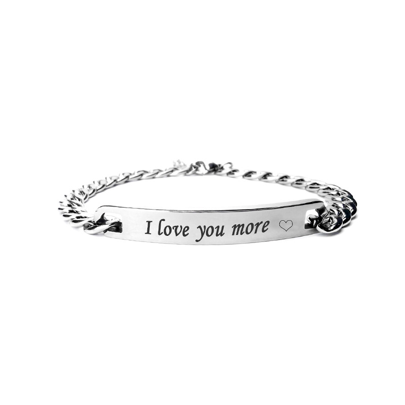 silver-i love you more women size