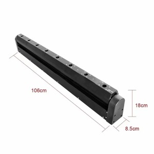 BOTAI 4W Moving Red Laser Bar <strong>Light</strong> DMX512 Control Mode LED Source for Stage DJ Concert <strong>FX</strong> 8x500mW Diodes Night Club Lighting - Product Image 3