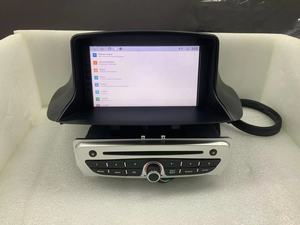 ラジオIpodUSBデジタルTVを備えたルノーメガーヌ3 III gpsdvd 2 dinナビゲーション用の7 "容量性スクリーンカーオーディオ