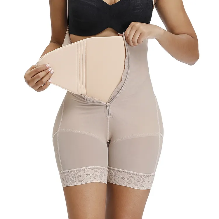 HEXIN NeHEXIN-Tabla Abdominal de compresión de espuma Lipo, poscirugía, Beige, Control de barriga, moldeadores de cintura para mujer