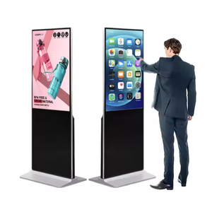 32-Inch <strong>LCD</strong> Touch Screen Advertising <strong>Display</strong> for Indoor Use Digital Signage Kiosk with OEM <strong>Function</strong> Floor Stand Animation Screen - Product Image 1