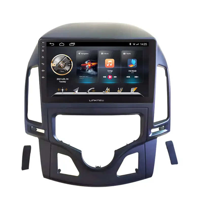 LINKNEW per Hyundai i30 1 FD 2009 AUTO AC Android 10.0 car dvd gps touch screen radio navigazione sistema multimediale