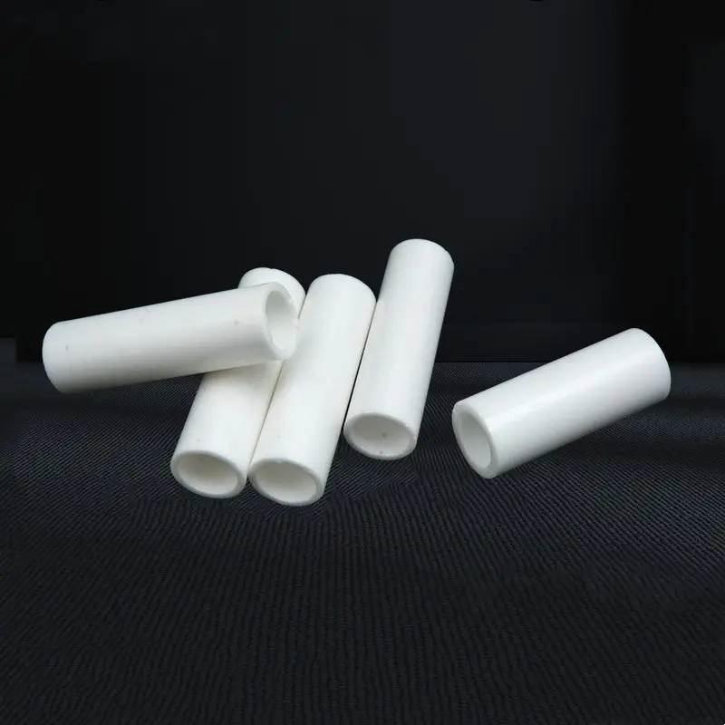 Wear Resistance Zirconia Ceramic Tube Sleeve YSZ Ceramic Zro2 Pipe For Pump Piston